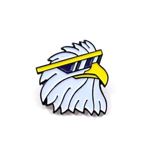 Valley Cruise Think Tank Gary Bird Pin Eagle Head Sunglasses Homeless Cop NEW